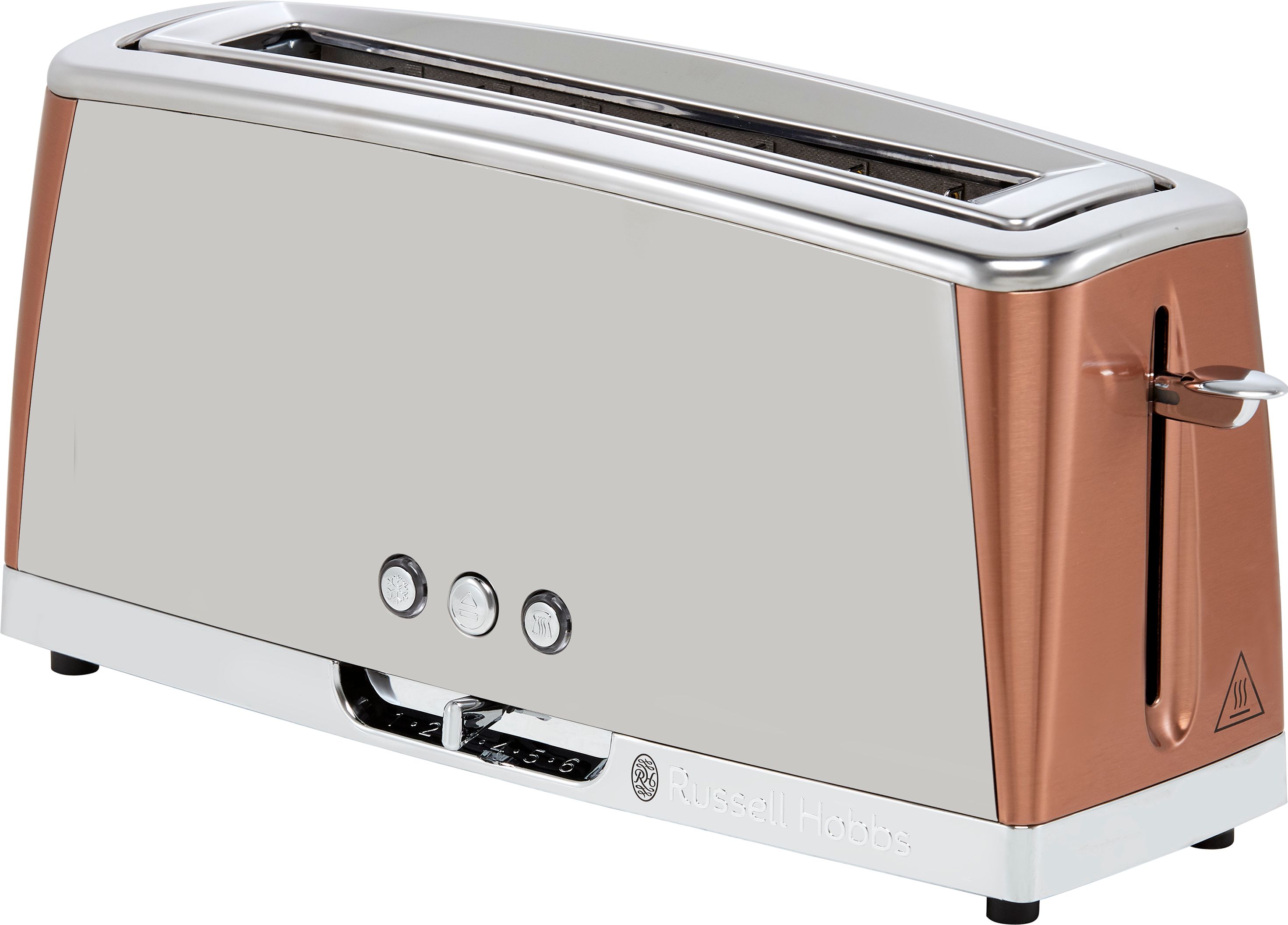 Russell Hobbs Luna 2 Slice Toaster - Copper